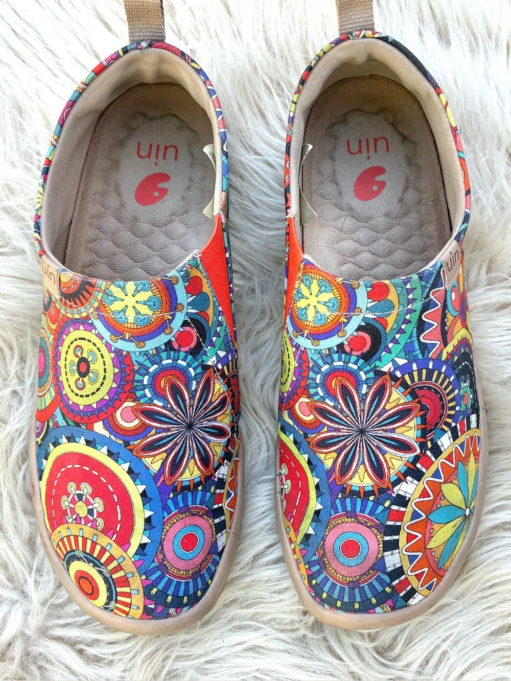 Uin Blossom Slip On Loafers Sz 8 - Picture 3 of 8